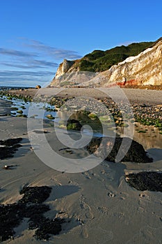 Cliffs on Seashore