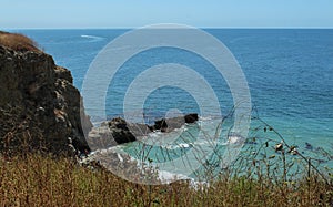 Cliffs and Shore of the Palos Verdes Peninsula, South Bay of Los Angeles County, California