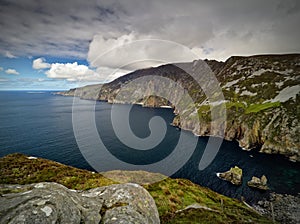 The cliffs of Slieve League, County Donegal, Ireland