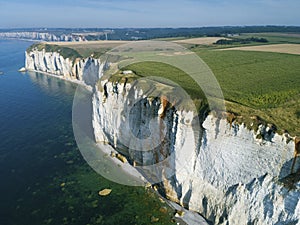 Cliffs in Vattetot-sur-Mer, near to Etretat