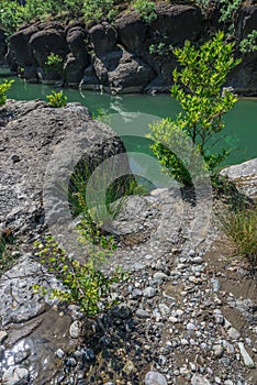 Cliffs of the Venetikos River, Greece