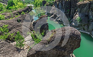 Cliffs of the Venetikos River, Greece