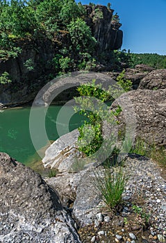 Cliffs of the Venetikos River, Greece
