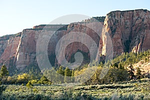 Cliffs of Zion National Park, Utah