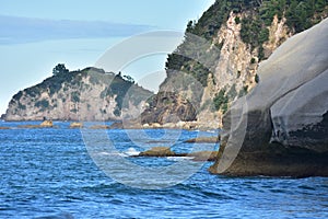 Cliffy coastline