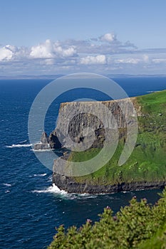 Clifs of Moher artistic over coloured, Ireland