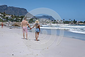 Clifton beach Cape Town South Africa, white sandy beach in Cape Town Clifton