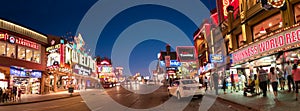 Clifton Hill, Niagara Falls, Ontario, Canada Panorama