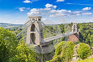 Clifton Suspension Bridge, Bristol, Avon, England, UK