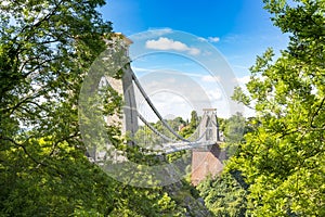 Clifton Suspension Bridge, Bristol, Avon, England, UK