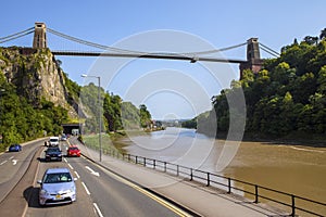 Clifton Suspension Bridge in Bristol