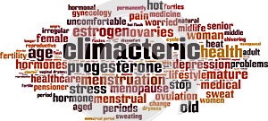 Climacteric word cloud