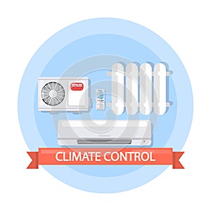 Climat control illustration.