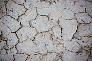 Climate change, Dry cracked earth background. Cracks in the ground texture.