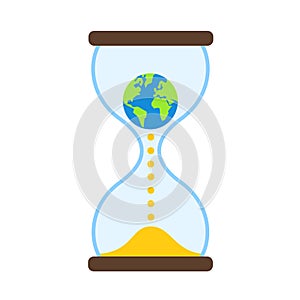 Climate change, global warming and remaining time