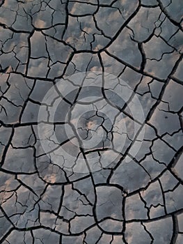 Climate change makes sores on the skin of our Earth. photo