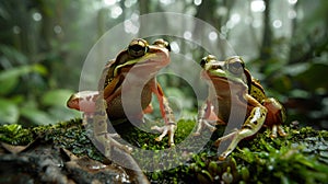 Climate change shadows over rainforest frogs