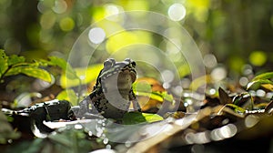 Climate change shadows over rainforest frogs