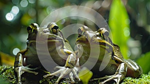 Climate change shadows over rainforest frogs photo