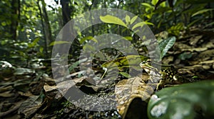 Climate change shadows over rainforest frogs photo