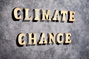 Climate change text