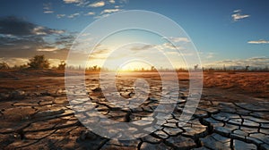 Climate Chronicles - Environmental changes starkly depict the profound and urgent impact of climate change on our world.
