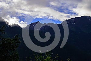 Cloudscape In North India