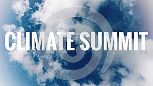 Climate Summit Page Header. Webmasters