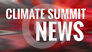 Climate Summit Page Header. Webmasters