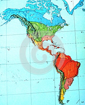 Climate types of Americas