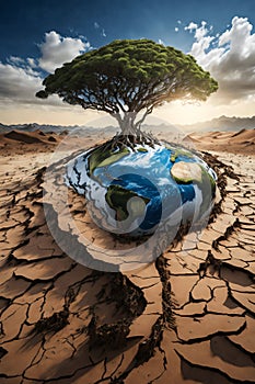 Climate Warning and Desertification Alert: Prioritizing Our Planet\'s Urgent Message
