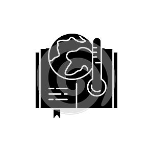 Climatology line icon. Isolated vector element.