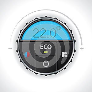 Climatronic gauge design