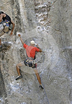 Climbing photo