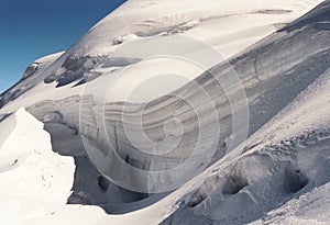 Climbing allalin photo