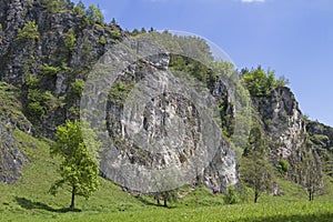 Climbing area Labertalwand near Schoenhofen