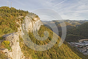 Climbing area Stallavena in Veneto