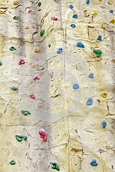 Climbing Artificial Wall Background Texture
