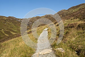 Climbing Ben Venue in the Trossachs