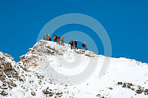 Climbing, Cristallo Mountain, Dolomites