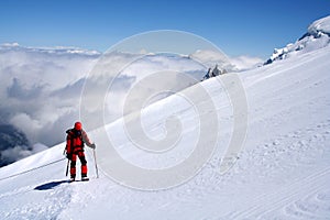 Climbing Mont Blanc