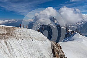 Climbing the mountain