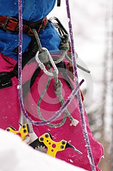 Climbing on mountains