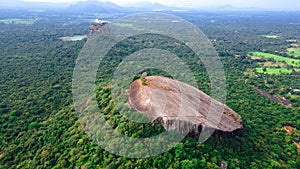 Sri lankas famous tourist places Sigiriya and pirdurangala photo