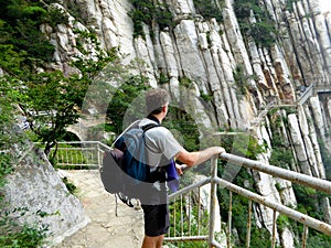 Climbing Songshan photo