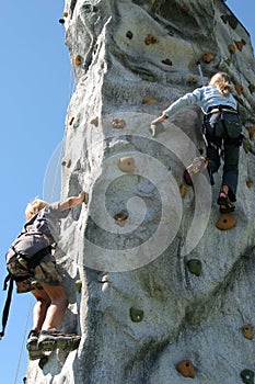 Climbing wall