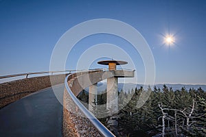 Clingmans Dome in the Great Smoky Mountains National Park