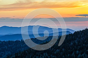 Clingmans Dome, Great Smoky Mountains, tennessee