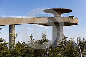 Clingmans Dome in North Carolina.