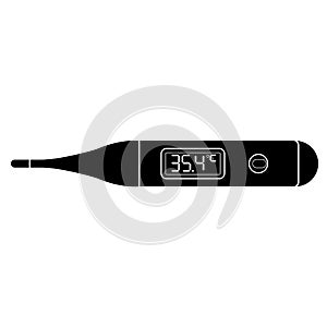 Clinical Digital Thermometer vector